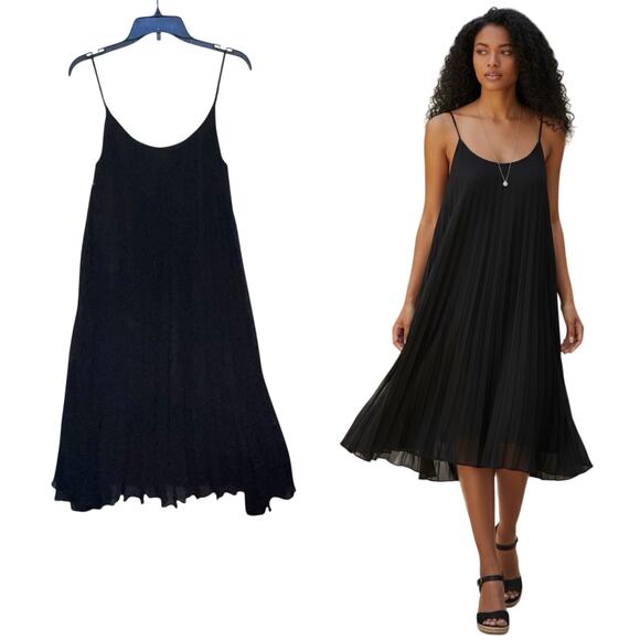 Bleu Rod Beattie Dress Sheer Pleated Oversize Lined Swim Cover - Picture 9 of 9